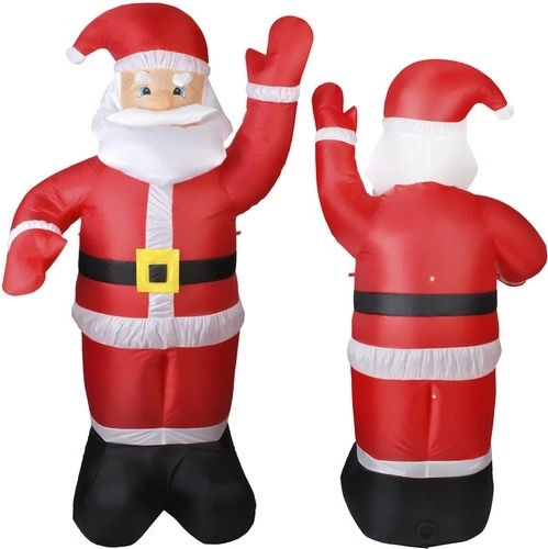 Babbo Natale gonfiabile con illuminazione LED 180 cm
