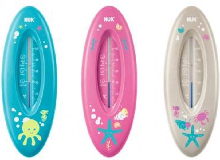 Otroški termometer za kopel OCEAN rožnat