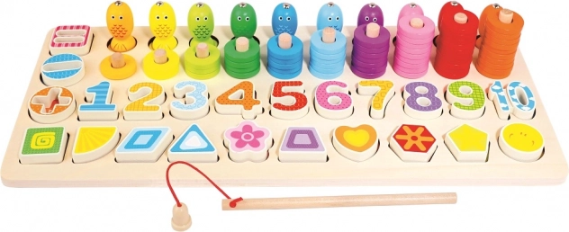 Giocattolo educativo in legno per bambini Bino