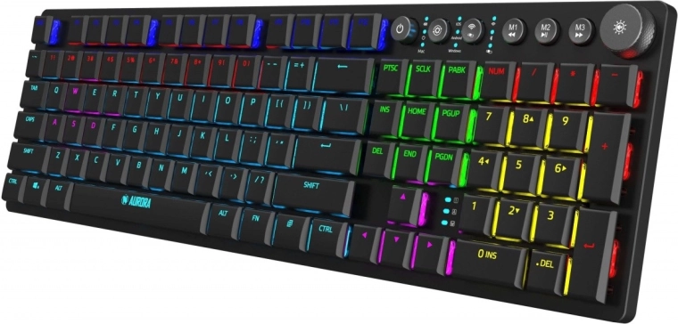 Tastiera meccanica da gaming Aurora K-6 low profile RGB