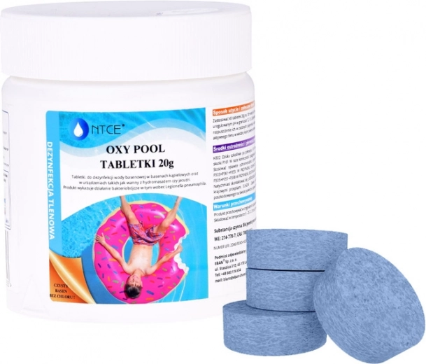 Oxy Pool oxygen tablets for water disinfection for pools and jacuzzi 0.5 kg