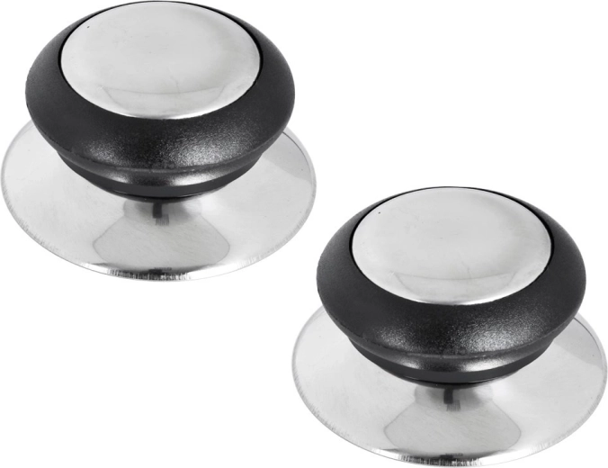 Stainless Steel Lid Handles, 2 pcs