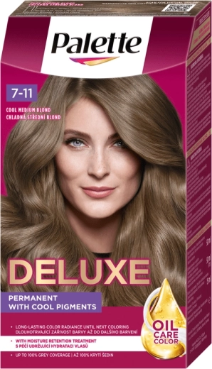 Palette Deluxe 7-11 biondo medio freddo 50 ml