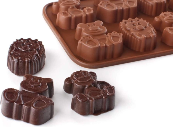 Silicone antiadhésif et souple pour un démoulage facile