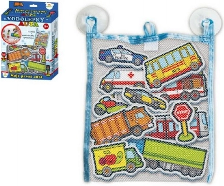 Teddies Bath Stickers Cars