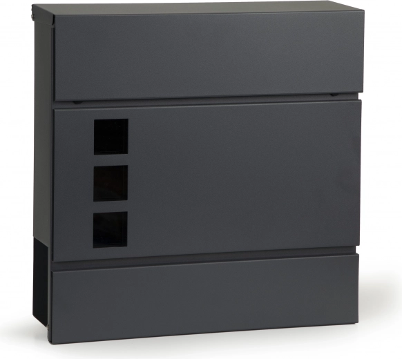 Mailbox with Newspaper Holder ModernHome
