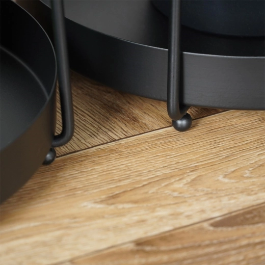 Vassoi estraibili con bordo rialzato