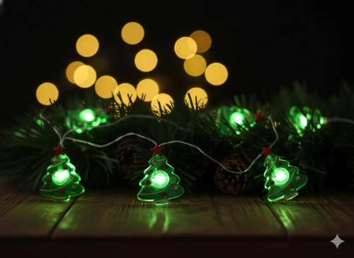 Warm white LEDs for a cozy atmosphere