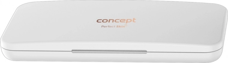 Pocket cosmetic mirror with LED lighting CONCEPT Perfect Skin, white