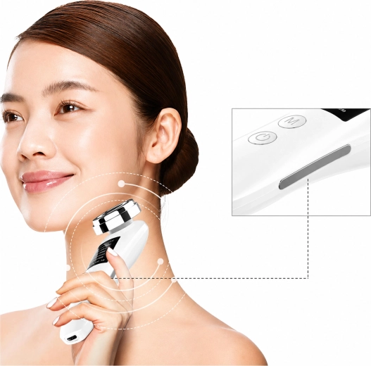Ergonomisches Design für Gesicht und Hals