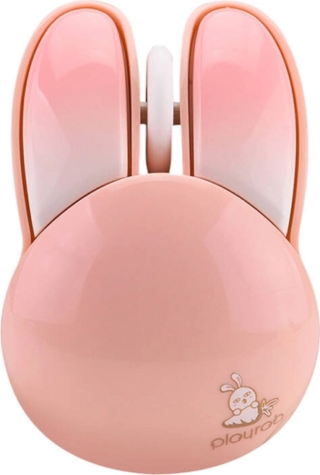MOFII Wireless Mouse Bluetooth with Rabbit Theme White-Pink