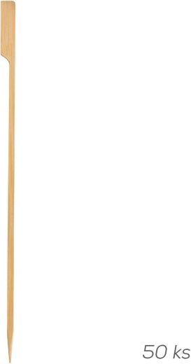 Spiedini da griglia in bambù 25 cm 50 pz