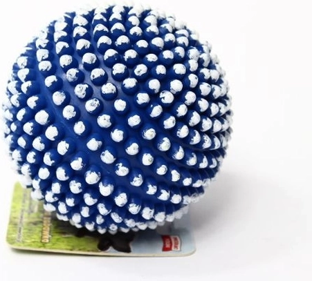 Pivelydende bold med knopper til hund 9,5 cm