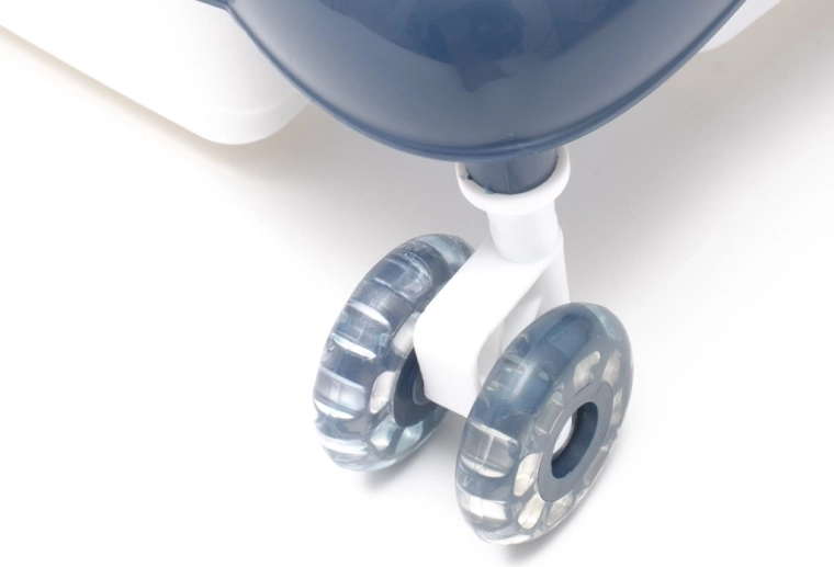 Stille en vloervriendelijke beweging