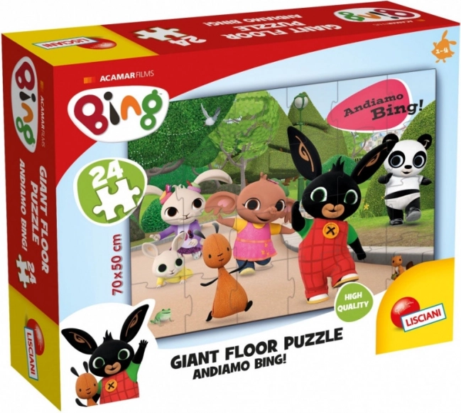 Grandi puzzle da pavimento BING 24 pezzi