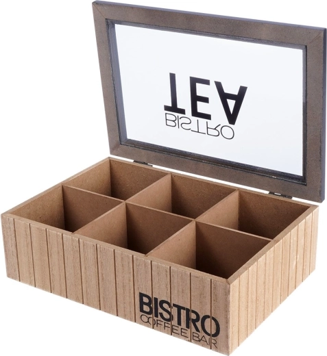 Przejrzyste sortowanie w 6 przegródkach