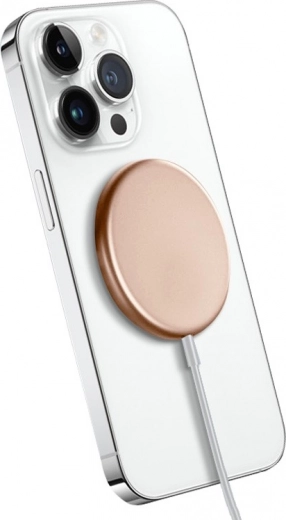 MagSpot wireless charger 15W gold