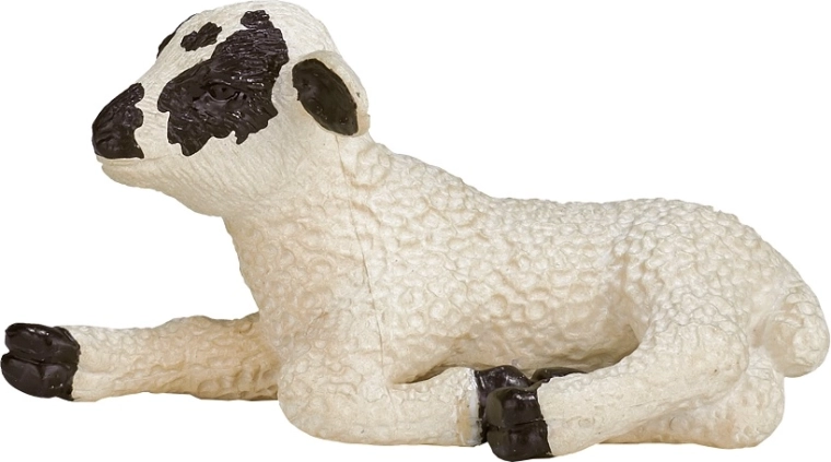 Mojo figurina agnellino Hampshire – sdraiato