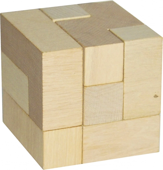 Detoa rompicapo in legno a cubo