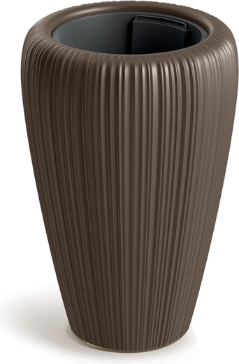 Vaso OROBO 39,5 cm nocciola