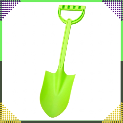 Paletta di plastica per bambini per sabbia 51 cm – verde