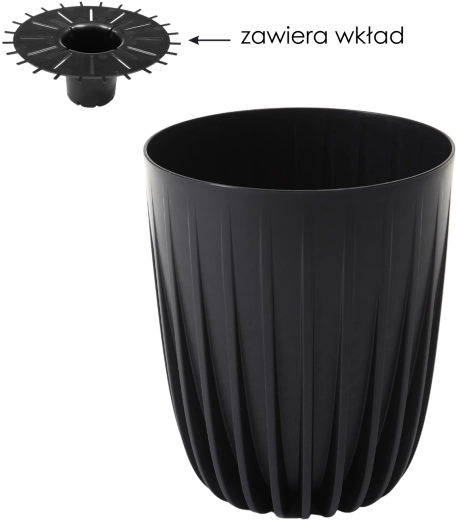 Practical removable insert with drainage