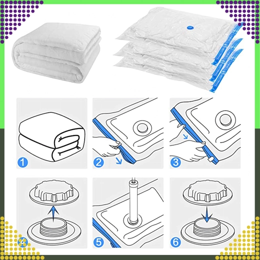 Easy to use with a vacuum cleaner