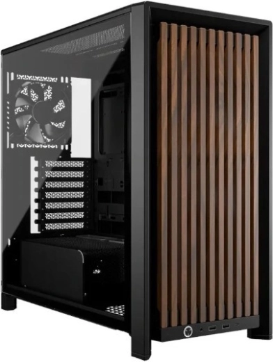 Corsair Frame 4000D Wood RS nero/noce