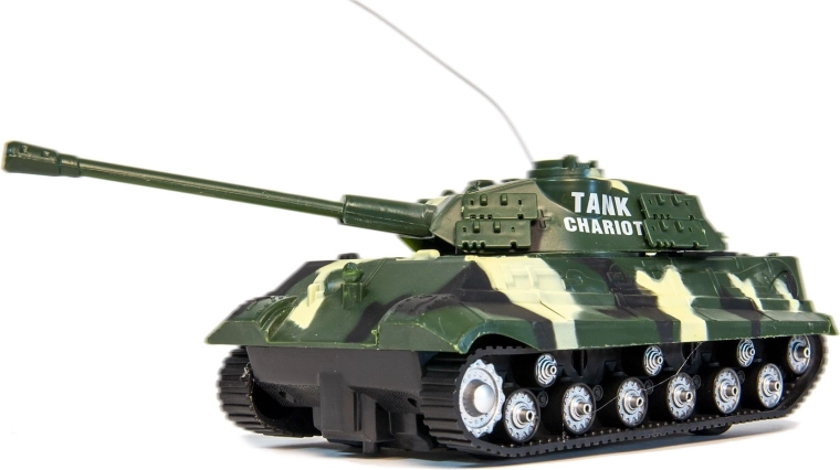 Fjernstyret kampvogn, farvemix – 1 stk.