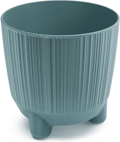 Vaso per piante con piedini blu scandinavo 12,6 cm