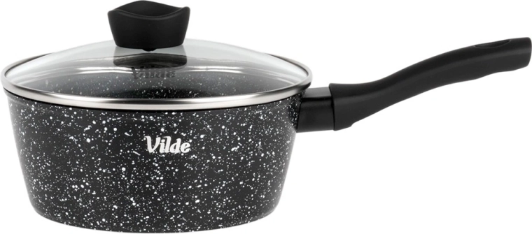 Glass lid with steam vent