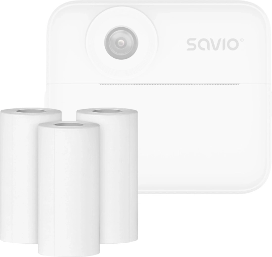 Termální papírové role pro instantní fotoaparát Savio AN-01, 57 × 23 mm, 5 m (sada 3 ks)