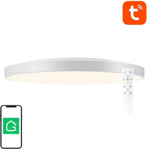 Smart ceiling light 30 cm with Bluetooth, 16 million colors, 1600 lm – GOSUND LB13