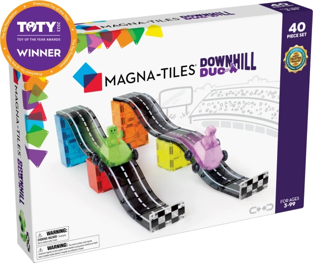 Magna-Tiles magnetische bouwset Downhill Duo (40 delen)