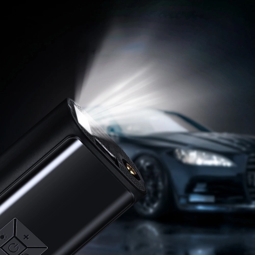 LED flashlight for use in the dark