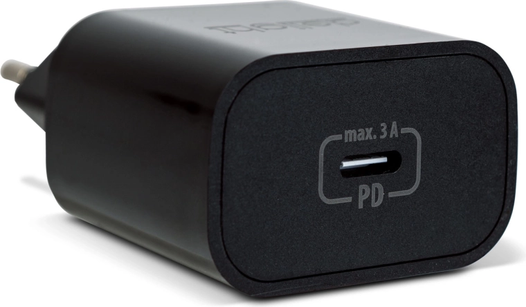 USB-C PD 20 W Black Mains Charger