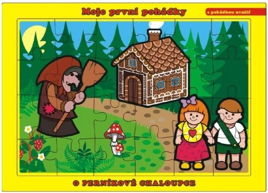 Gingerbread House Puzzle 24 Pieces