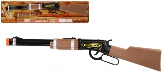 Fucile a ripetizione in plastica del cowboy 62 cm con luce