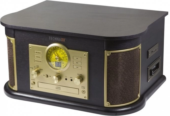Giradischi Technaxx con conversione su USB e Bluetooth