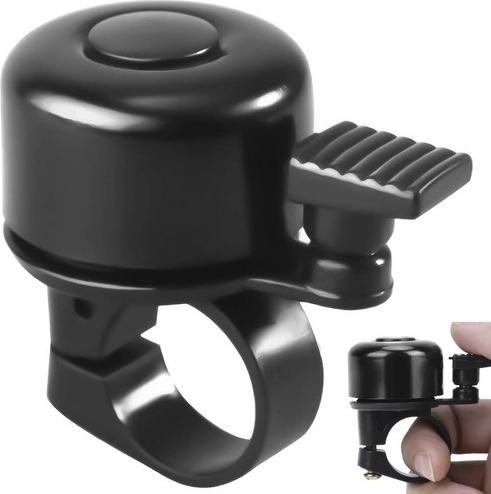 Black Bicycle Bell