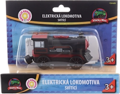 Elektryczna lokomotywa dla dzieci – czarna
