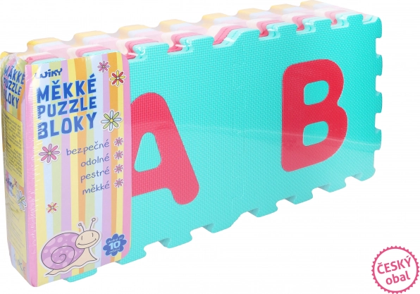 Morbidi blocchi in schiuma Alfabeto 32 × 32 cm – 26 pezzi