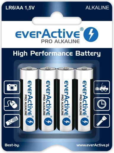 Alkaline Batteries AA 4 pcs