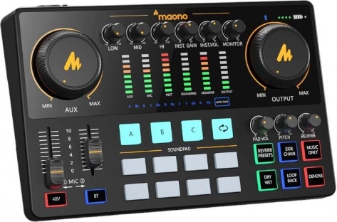 Scheda audio Maono AME2 nera