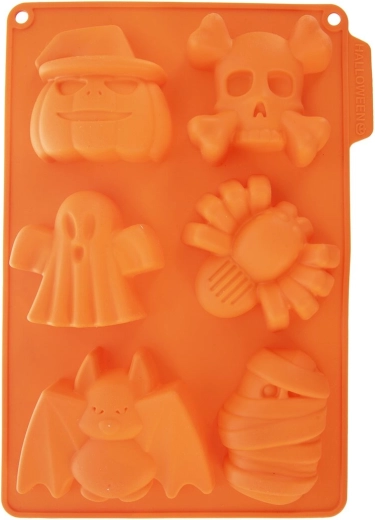 Six formes d’Halloween dans un seul moule