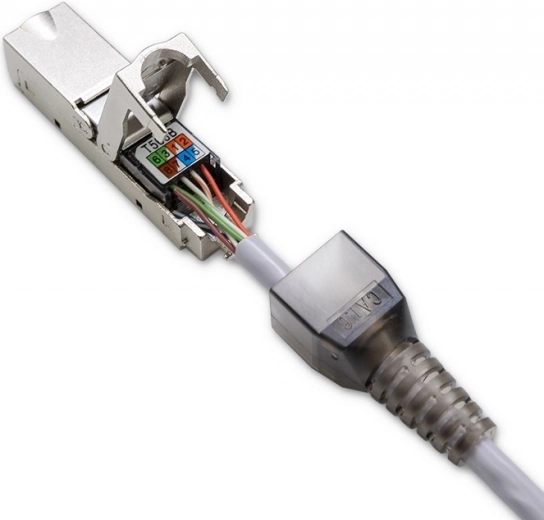 Connettore Senza Strumenti RJ45 STP Cat6