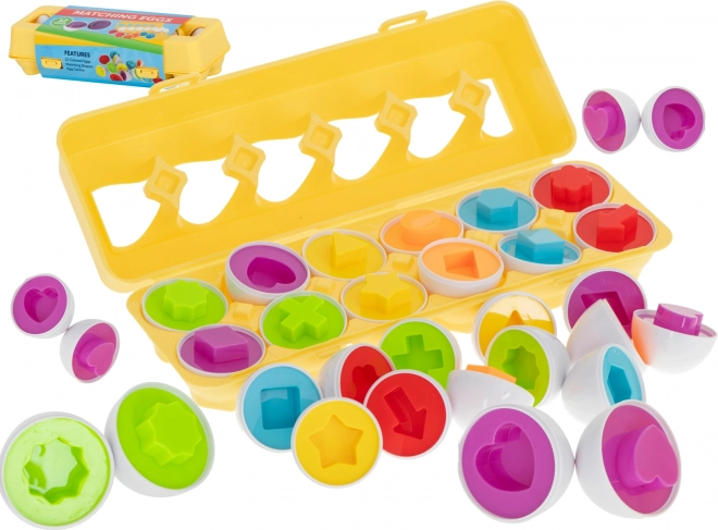 Educational Egg Puzzle for Kids - Shape Recognition