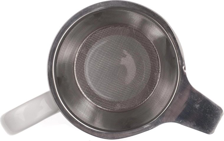 Clear infusion thanks to fine mesh