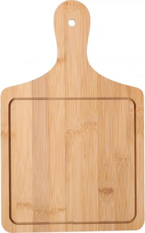 Petite planche à pizza carrée en bois