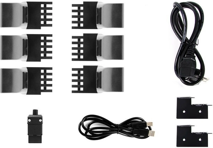 Accessori completi e facile installazione a rack